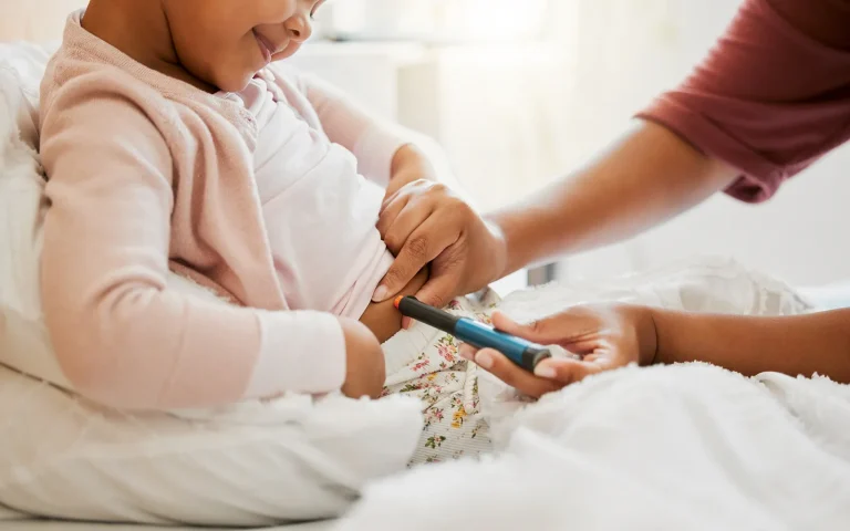 Type 1 diabetes in children